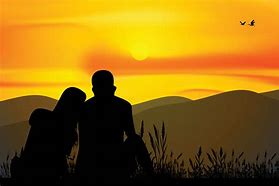 Image result for Cute Couple Silhouette