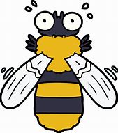 Image result for Cartoon Bee Top View