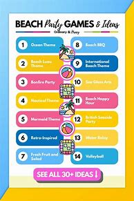 Image result for Beach Themed Party Games