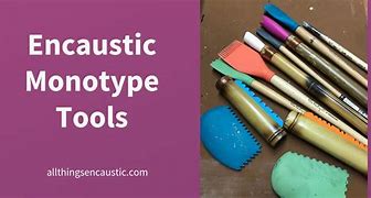 Image result for Monoprinting Tools