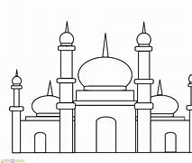 Image result for Gambar Masjid Hitam Putih