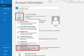 Image result for Outlook Select Profile