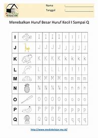 Image result for Menebali Huruf I