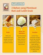 Image result for Bahan2 Membuat Roti