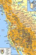 Image result for Sierra Nevada Mountain Crest Line Map