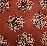 Image result for Ajrak Fabric