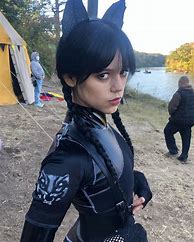 Image result for Jenna Ortega Veil Outfit