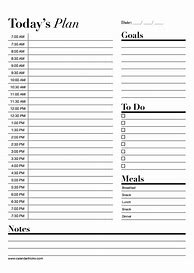 Image result for Daily Calendar Planner