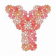 Image result for Flower Alphabet Clip Art Letter Y