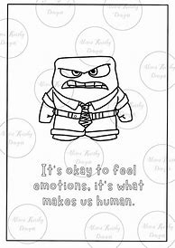 Image result for Inside Out Anger Colouring