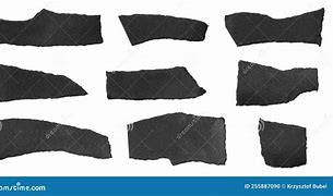 Image result for Black Paper Pieces