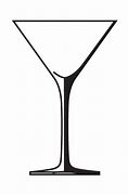 Image result for Martini Glass Silhouette