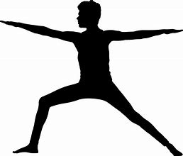 Image result for Male Yoga Silhouette