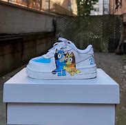 Image result for Bluey Custom Air Force 1s