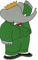 Image result for Babar The Elephant Art