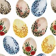 Image result for Paintings Od Easter Eggs