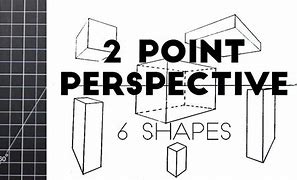 Image result for 2-Point Perspective Drawing Shapes