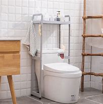 Image result for Batroom Space Saver Shelves Over Toilet