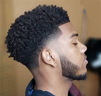 Image result for Black Men Taper Fade with Uptown