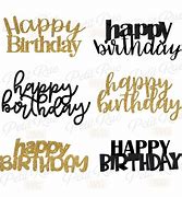 Image result for Happy Birthday Cake Topper Pinterest