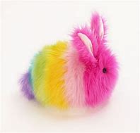 Image result for rainbow rabbit plush