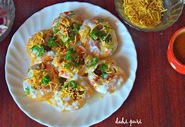 Image result for Dahi Puri Images