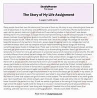 Image result for My Life Essay Examples