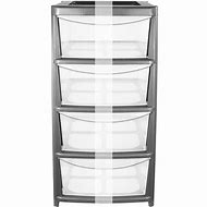 Image result for Plastic Tower Storage Drawers