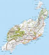 Image result for Lanzarote Island Map