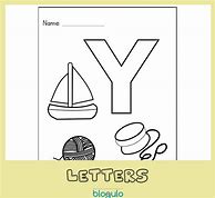 Image result for Letter Y Activity