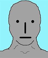 Image result for NPC Wojak Face