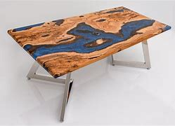 Image result for Blue Epoxy and Table Top