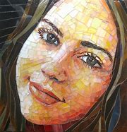 Image result for Portrait Paper Mosaic Art