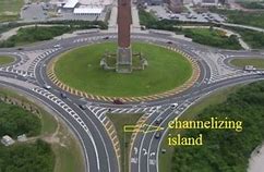 Image result for Channelized Intersection