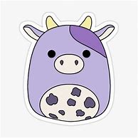 Image result for Purple Cow Squishmallow Stackable