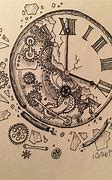 Image result for Broken Clock Ink Drawing