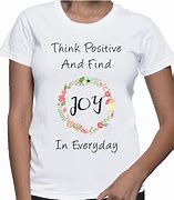 Image result for Positive T-Shirt Women