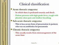 Image result for Thoracic Empyema