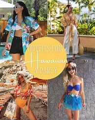 Image result for Hawaiian Theme Party Outfits