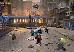 Image result for LEGO Marvel Avengers Game Cover