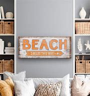 Image result for Personalized Outdoor Beach House Signs