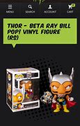 Image result for Beta Ray Bill Funko POP