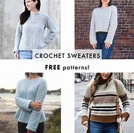 Image result for Crochet Sweater Patterns