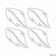 Image result for Poinsettia Leaf Template