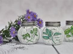 Image result for Decoupage Jars