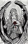 Image result for Gothic Emo Angel Drawing