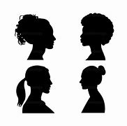 Image result for Women Side Face