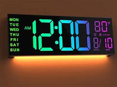 Image result for Large Digital Clock