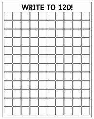 Image result for Blank 1-120 Chart