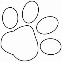 Image result for Gold Paw Print No Background